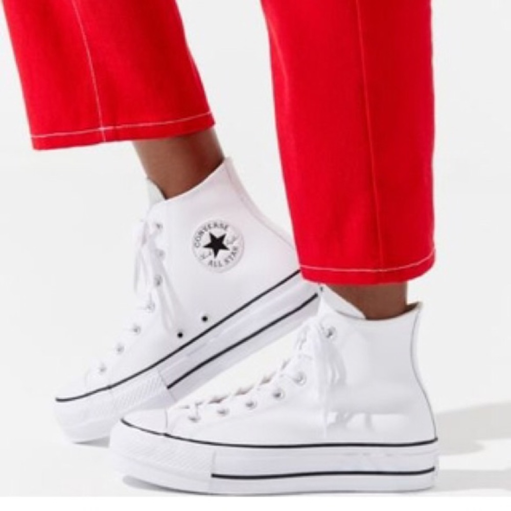 Chuck Taylor All Star Lift Leather Hight Tops